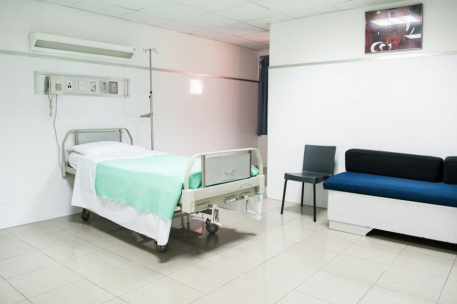 Quarto de recuperação equipado, demonstração